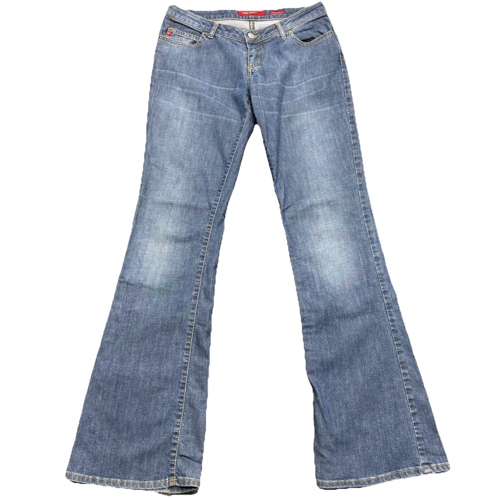Miss Sixty Extra Low Ty Jeans Y2K 2000s Low Rise Medium Wash Bootcut Flare Sz 30